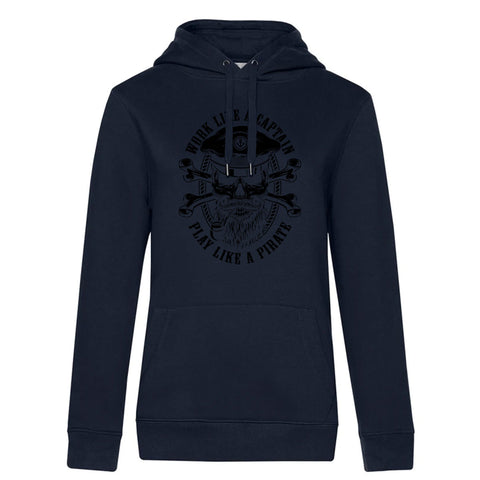 Pirate Black Edition Damen Kapuzenpulli Queen