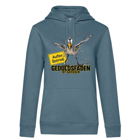 Außer Betrieb  Damen Kapuzenpulli Queen