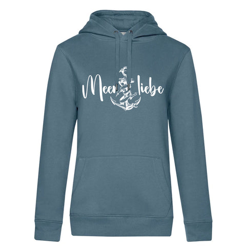 Meerliebe Damen Kapuzenpulli Queen