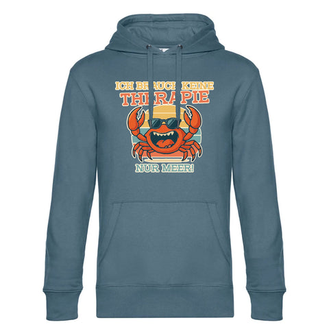 Therapie Herren Kapuzenpulli King