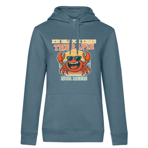 Therapie Damen Kapuzenpulli Queen