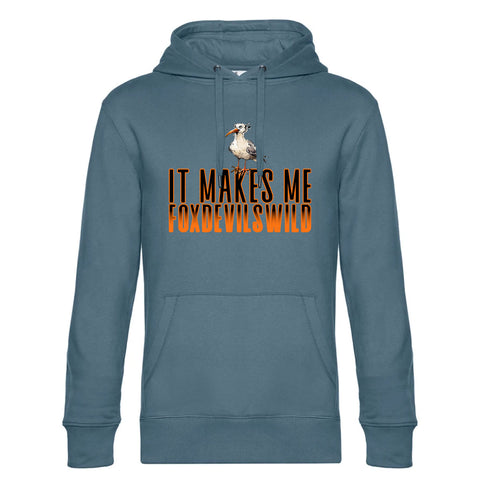 Foxdevilswild Herren Kapuzenpulli King