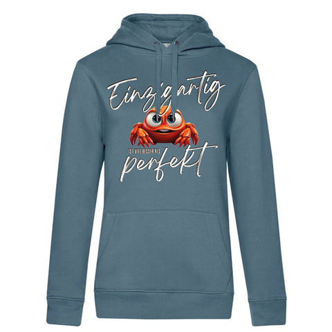 Besser als Perfekt Damen Kapuzenpulli Queen