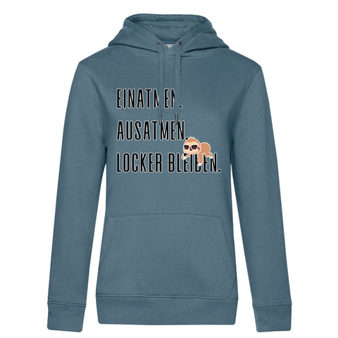 Locker Bleiben Damen Kapuzenpulli Queen