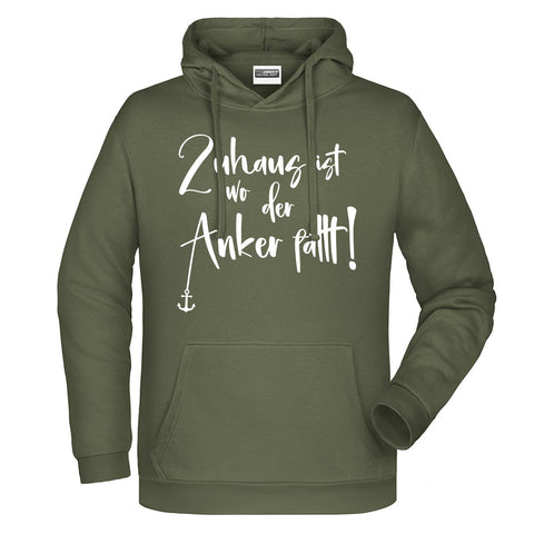 Zu Haus Herren Komfort Kapuzenpulli