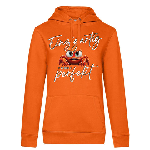 Besser als Perfekt Damen Kapuzenpulli Queen