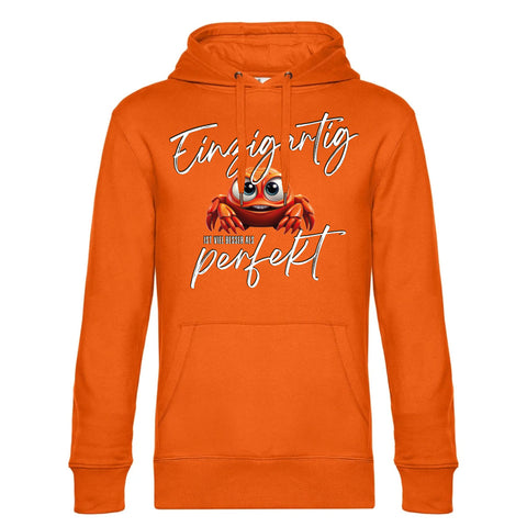Besser als Perfekt Herren Kapuzenpulli King