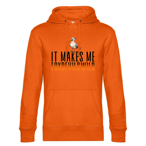 Foxdevilswild Herren Kapuzenpulli King