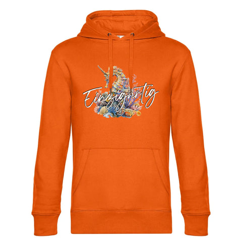 Einzigartig Seepferd Herren Kapuzenpulli King