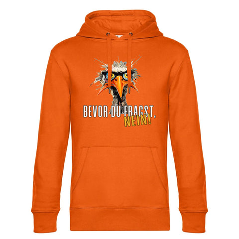 Bevor du Fragst  Herren Kapuzenpulli King