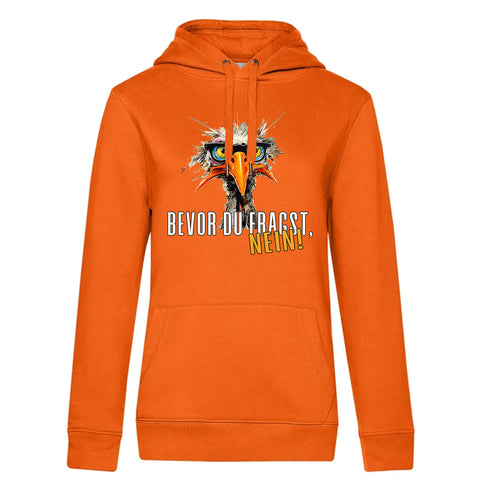 Bevor du Fragst  Damen Kapuzenpulli Queen