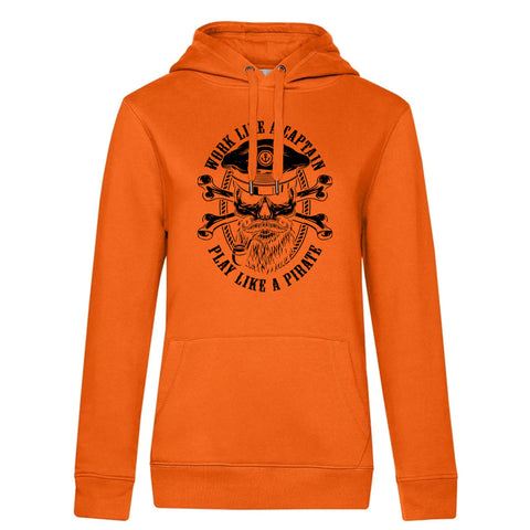 Pirate Black Edition Damen Kapuzenpulli Queen