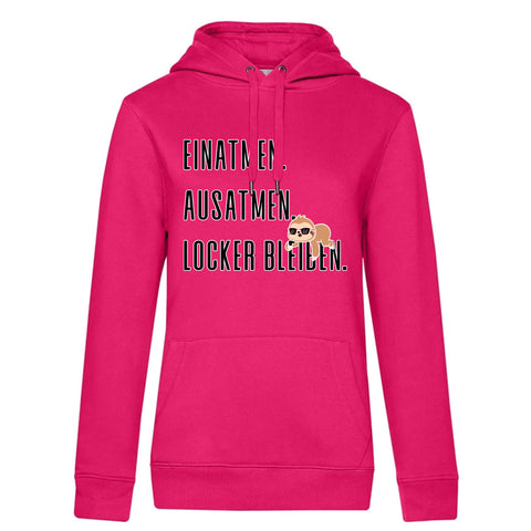 Locker Bleiben Damen Kapuzenpulli Queen