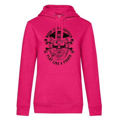 Pirate Black Edition Damen Kapuzenpulli Queen