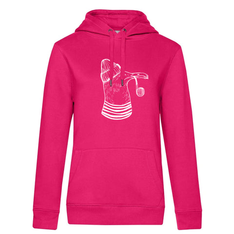 Möwe Damen Kapuzenpulli Queen