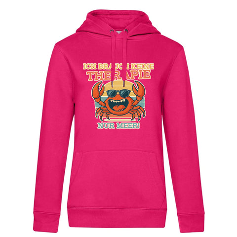 Therapie Damen Kapuzenpulli Queen