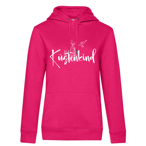 Küstenkind Möwe Damen Kapuzenpulli Queen
