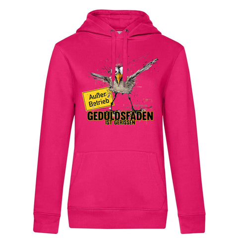 Außer Betrieb  Damen Kapuzenpulli Queen