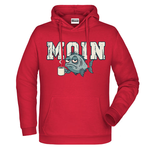 MOIN Kaffee Herren Komfort Kapuzenpulli