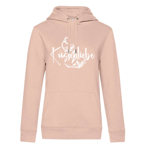 Küstenliebe Anker Damen Kapuzenpulli Queen