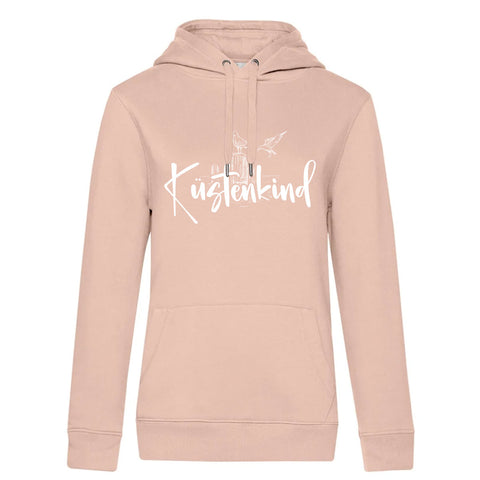 Küstenkind Möwe Damen Kapuzenpulli Queen