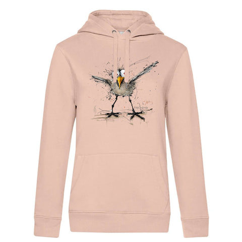Verrückte Möwe Damen Kapuzenpulli Queen