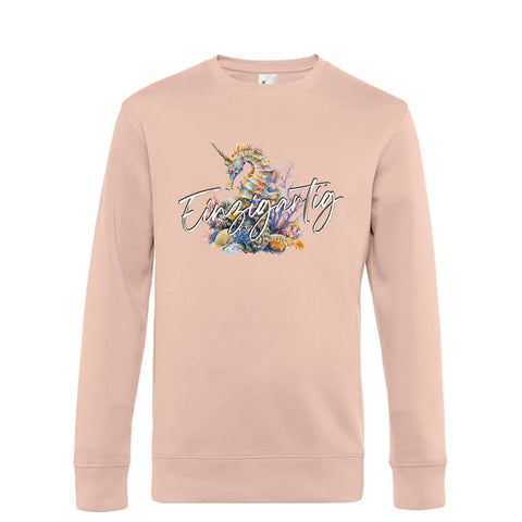 Einzigartig Seepferd Herren Pulli King