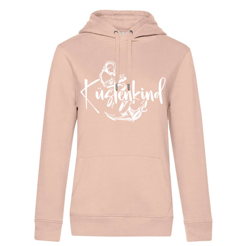 Küstenkind Anker Damen Kapuzenpulli Queen