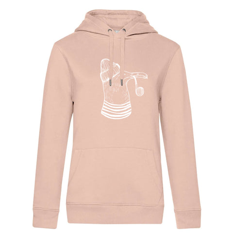 Möwe Damen Kapuzenpulli Queen