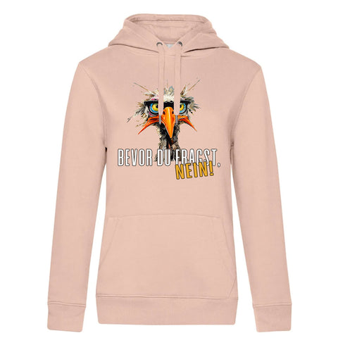 Bevor du Fragst  Damen Kapuzenpulli Queen