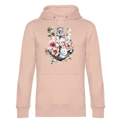 Floral Anker Herren Kapuzenpulli King