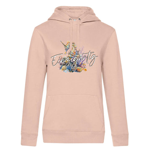 Einzigartig Seepferd Damen Kapuzenpulli Queen