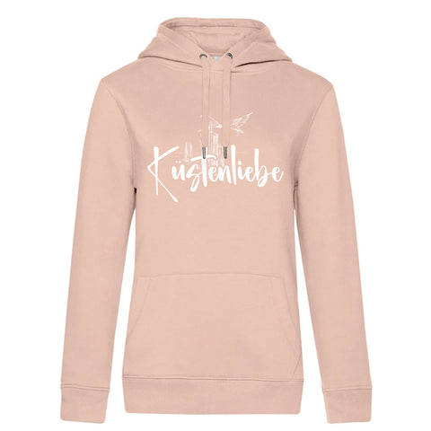 Küstenliebe Möwe Damen Kapuzenpulli Queen
