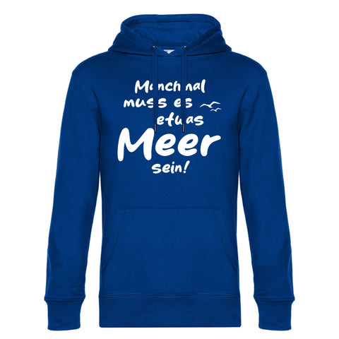 Meer sein Herren Kapuzenpulli King