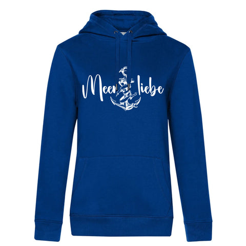 Meerliebe Damen Kapuzenpulli Queen