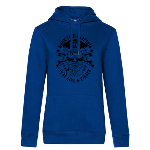 Pirate Black Edition Damen Kapuzenpulli Queen