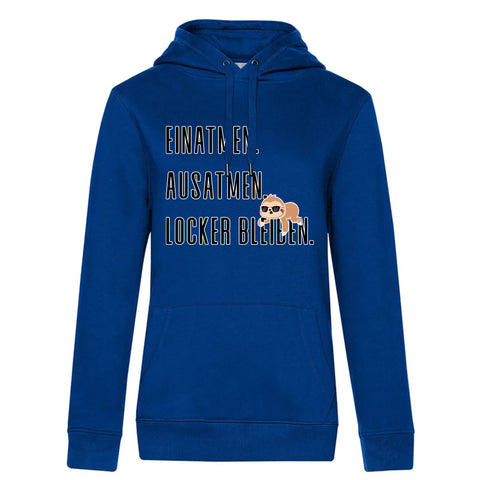 Locker Bleiben Damen Kapuzenpulli Queen