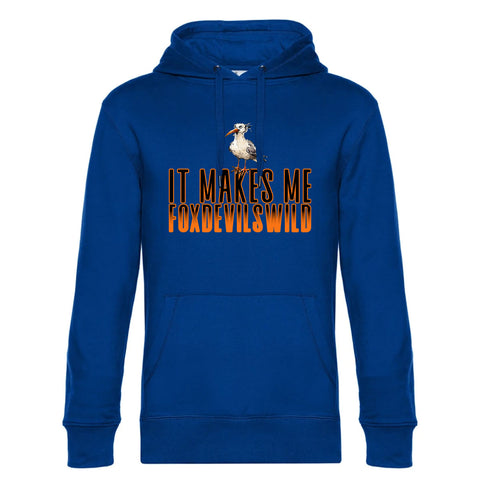 Foxdevilswild Herren Kapuzenpulli King