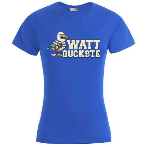 Watt guckste Damen T-Shirt