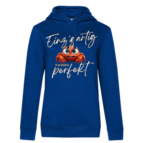 Besser als Perfekt Damen Kapuzenpulli Queen