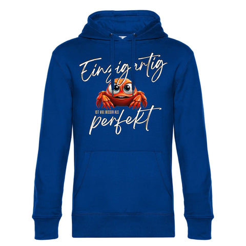 Besser als Perfekt Herren Kapuzenpulli King