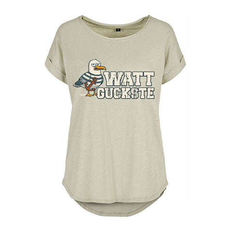 Watt guckste Damen Slub T-Shirt