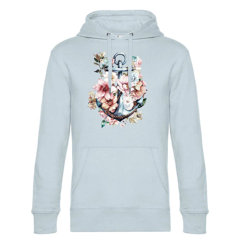 Floral Anker Herren Kapuzenpulli King
