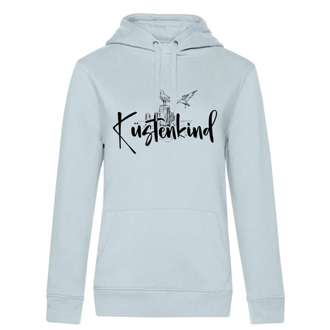 Küstenkind Möwe Damen Kapuzenpulli Queen