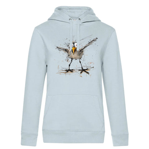Verrückte Möwe Damen Kapuzenpulli Queen