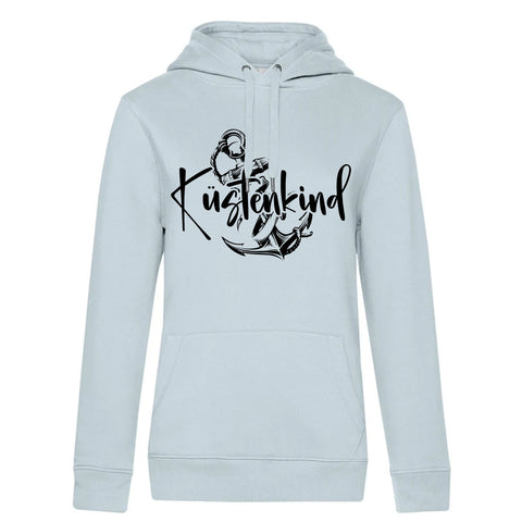 Küstenkind Anker Damen Kapuzenpulli Queen