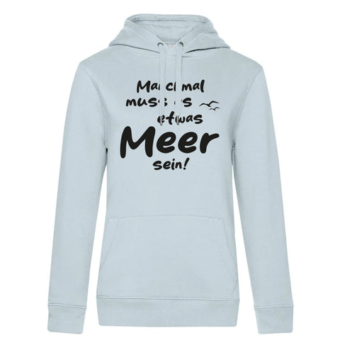 Meer sein Damen Kapuzenpulli Queen