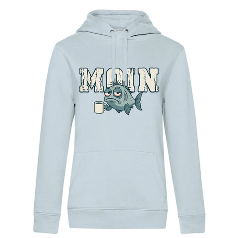 MOIN Kaffee Damen Kapuzenpulli Queen