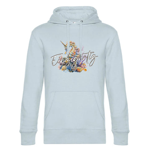 Einzigartig Seepferd Herren Kapuzenpulli King