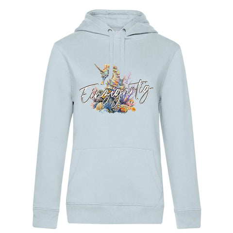 Einzigartig Seepferd Damen Kapuzenpulli Queen